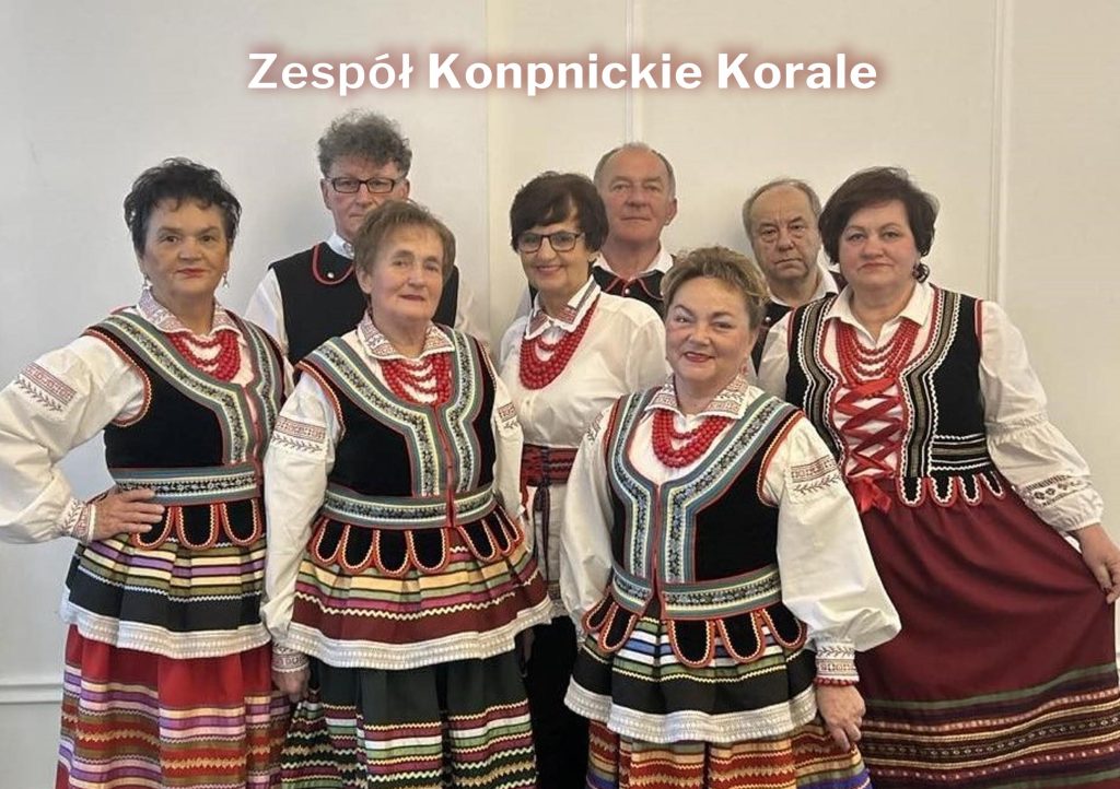 Zespół KONPNICKIE KORALE przy Klubie Seniora w Konopnicy